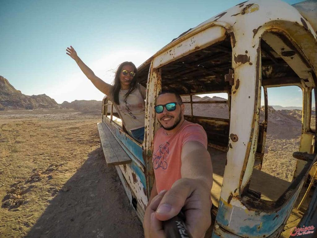 Selfie no Magic Bus Atacama