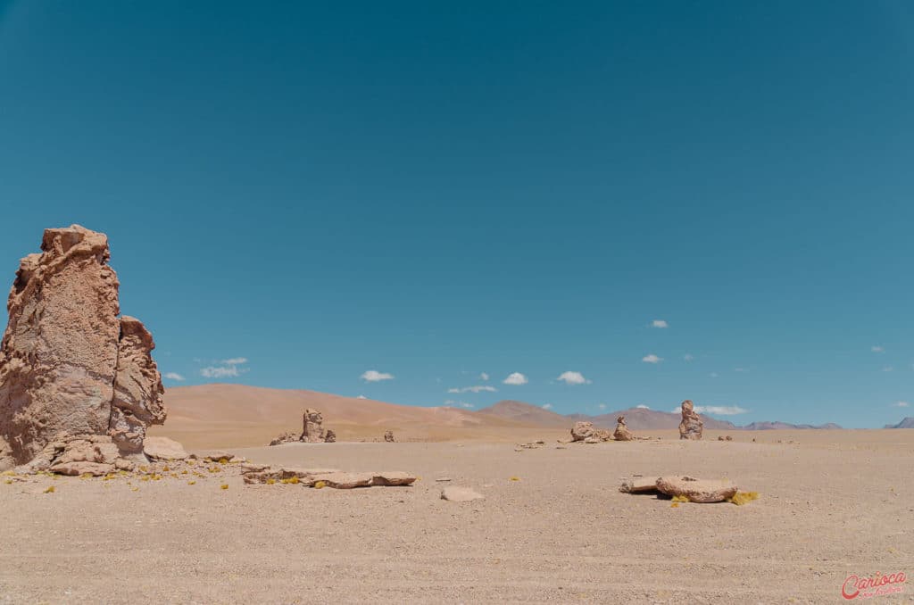 Monjes de la Pacana no Deserto do Atacama