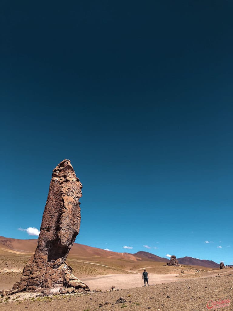 Pedra del Indio Monjes de la Pacana Chile