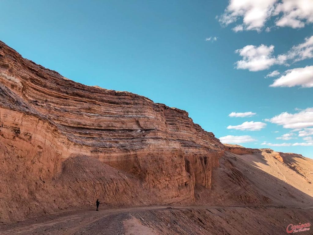 Trilha no Valle de la Muerte no Atacama