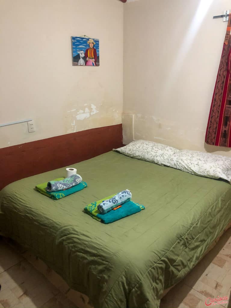 Quarto do hostel em Villamar Bolivia