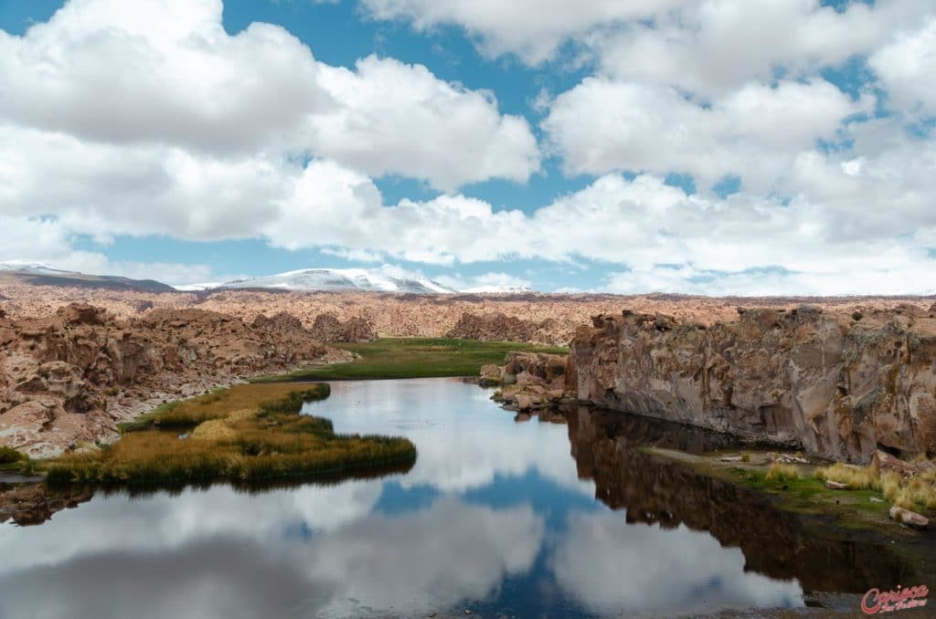 Laguna Misteriosa na Bolivia