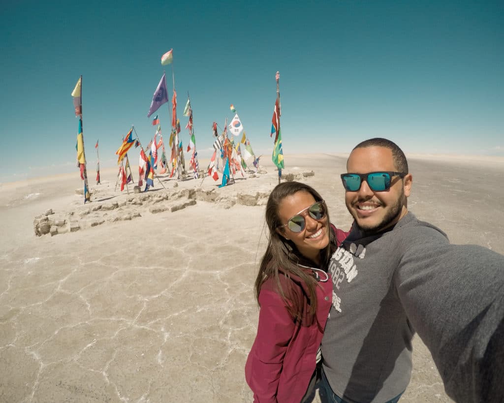 Plaza de La Banderas Salar de Uyuni