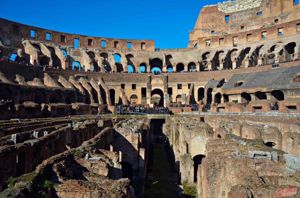 Coliseu, mais famoso passeio em Roma