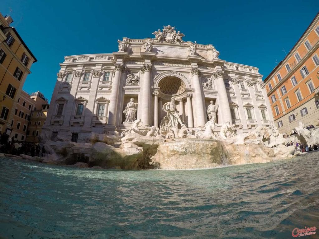 Fontana di Trevi, outro famoso passeio em Roma