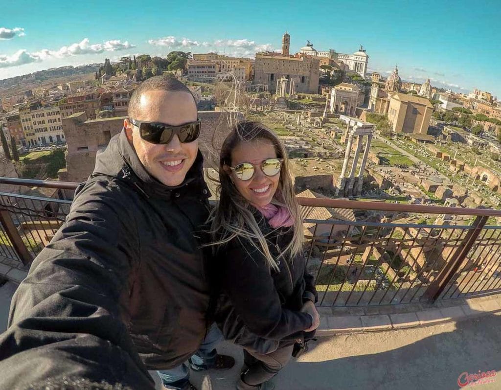 Vista do Palatino para o Fórum Romano, outros imperdíveis passeios e Roma