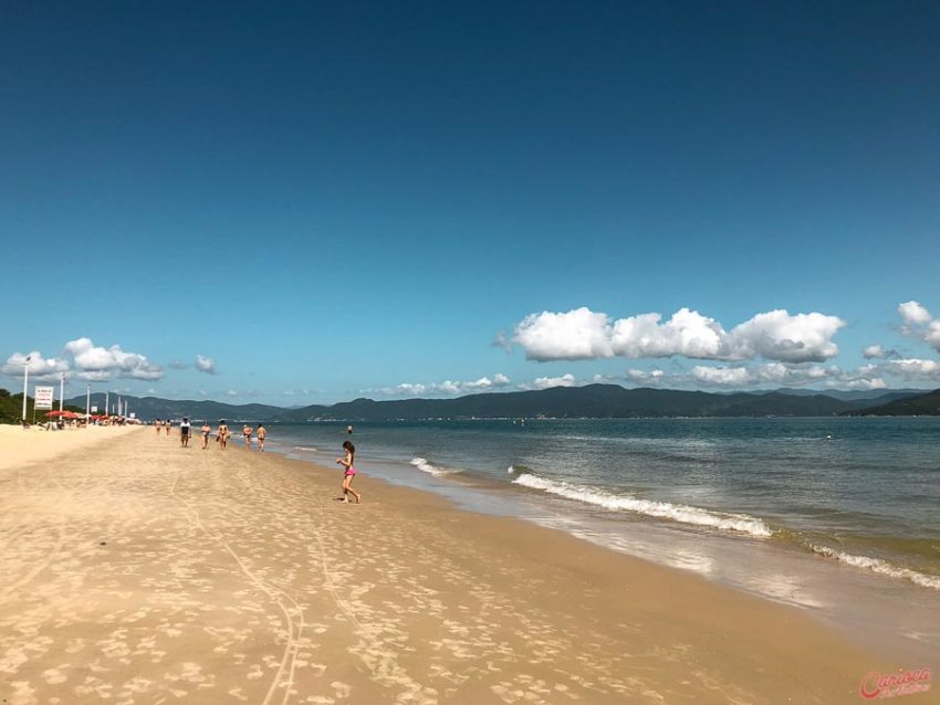 Praia da Daniela em Florianópolis