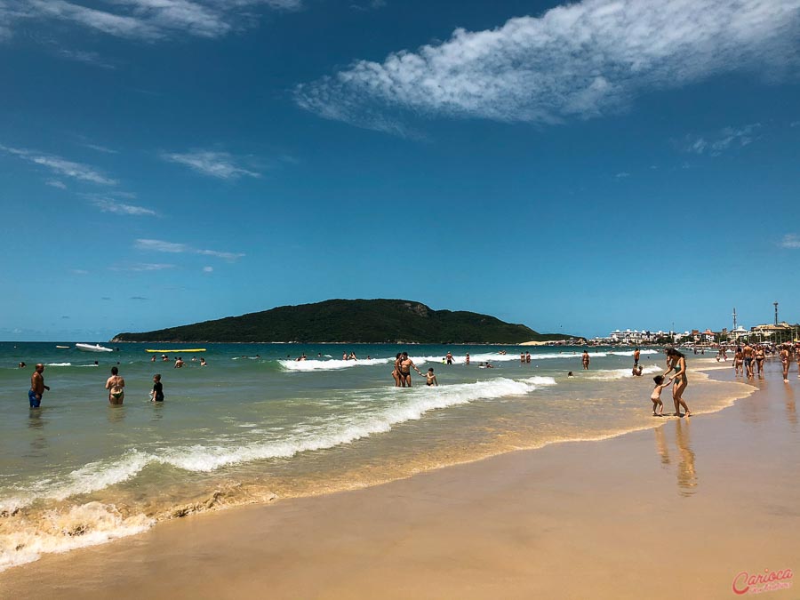 Praia dos Ingleses em Floripa