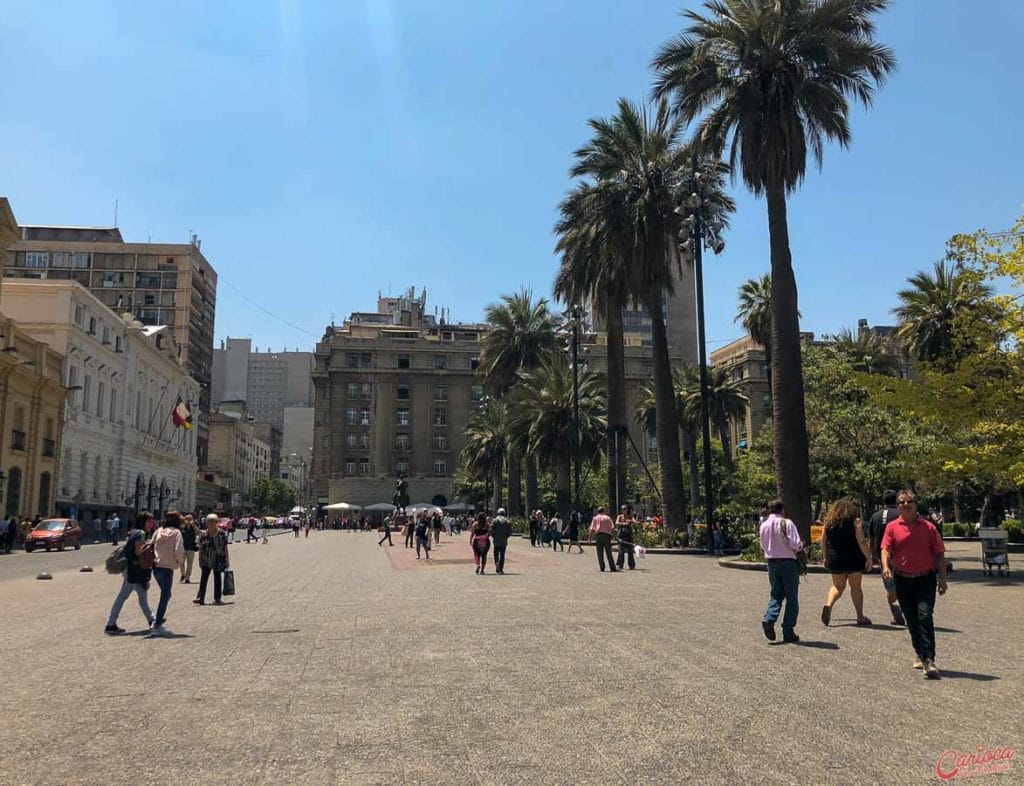 Plaza de Armas de Santiago