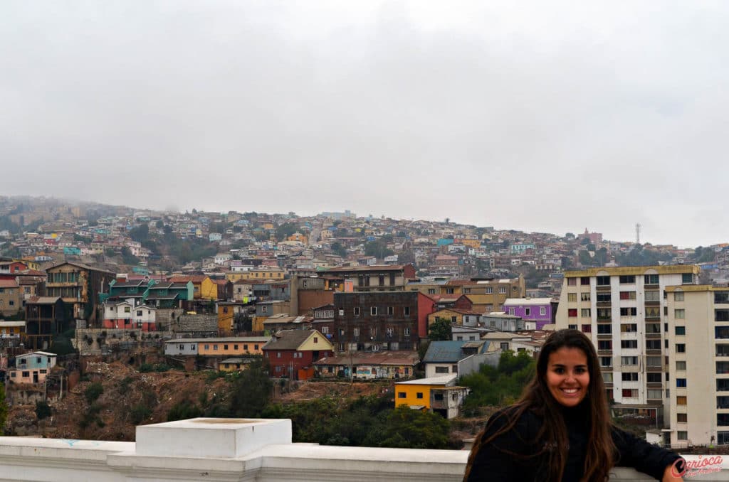 Cerro Alegre em Valparaiso