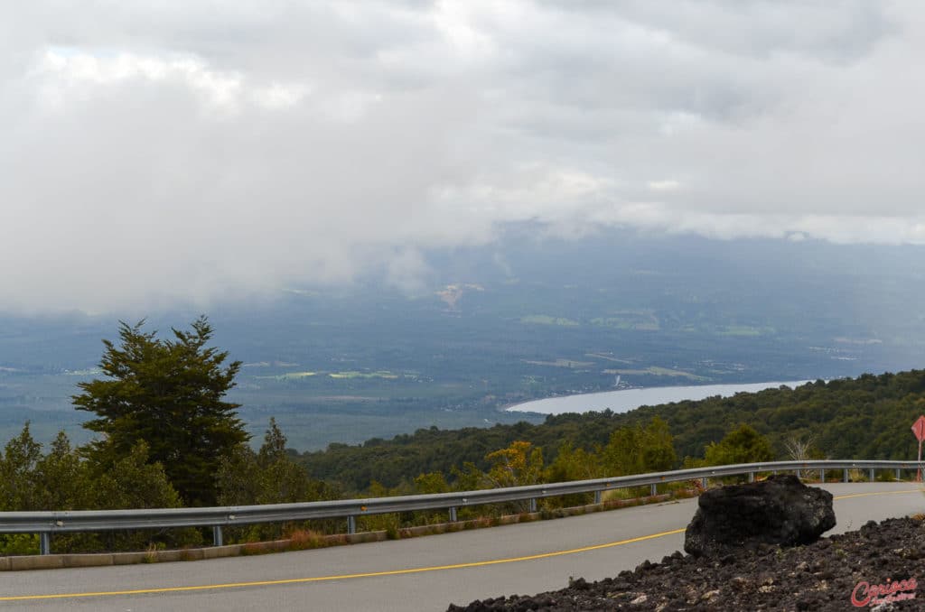 Estrada para o Vulcão Osorno