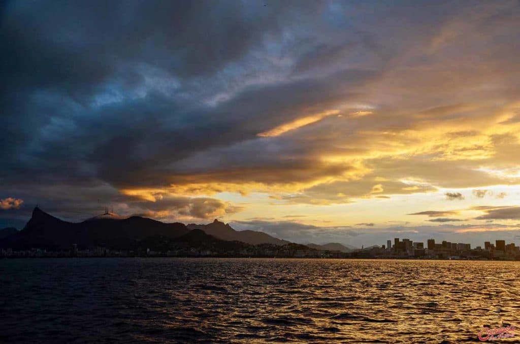 Fim de tarde no Rio de Janeiro