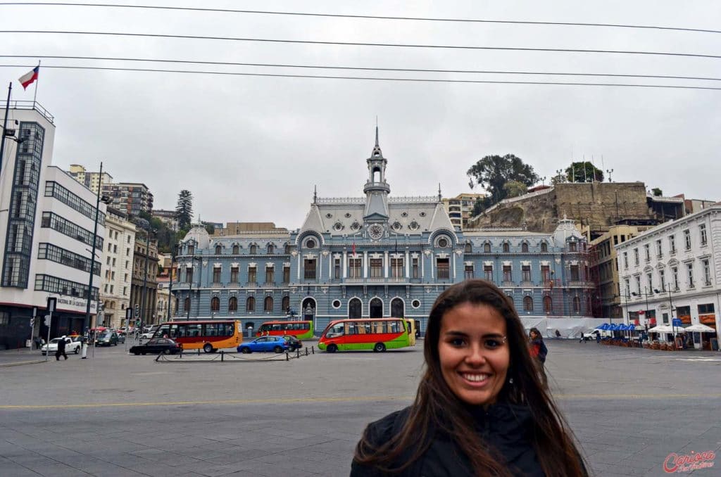 Plaza Sotomayor em Valparaiso