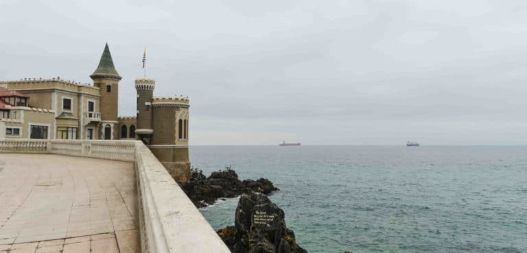 Castillo Wulff em Vina del Mar no Chile