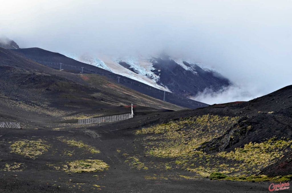 Base do Vulcão Osorno no Chile