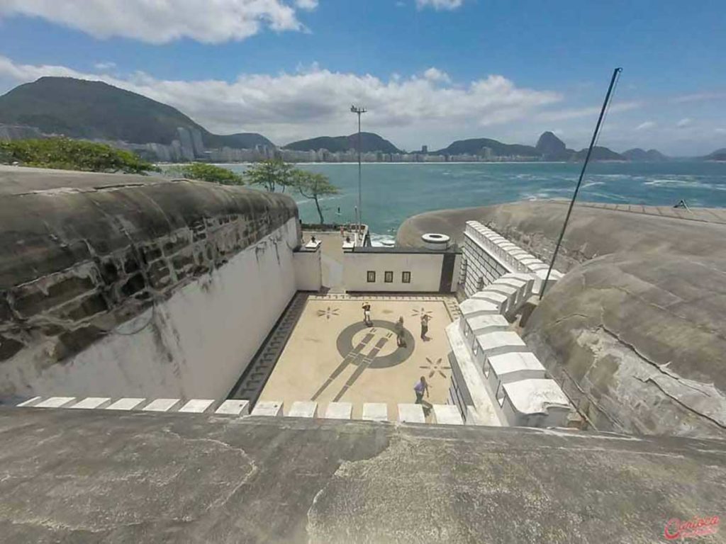 Cúpula dos Canhões no Forte de Copacabana