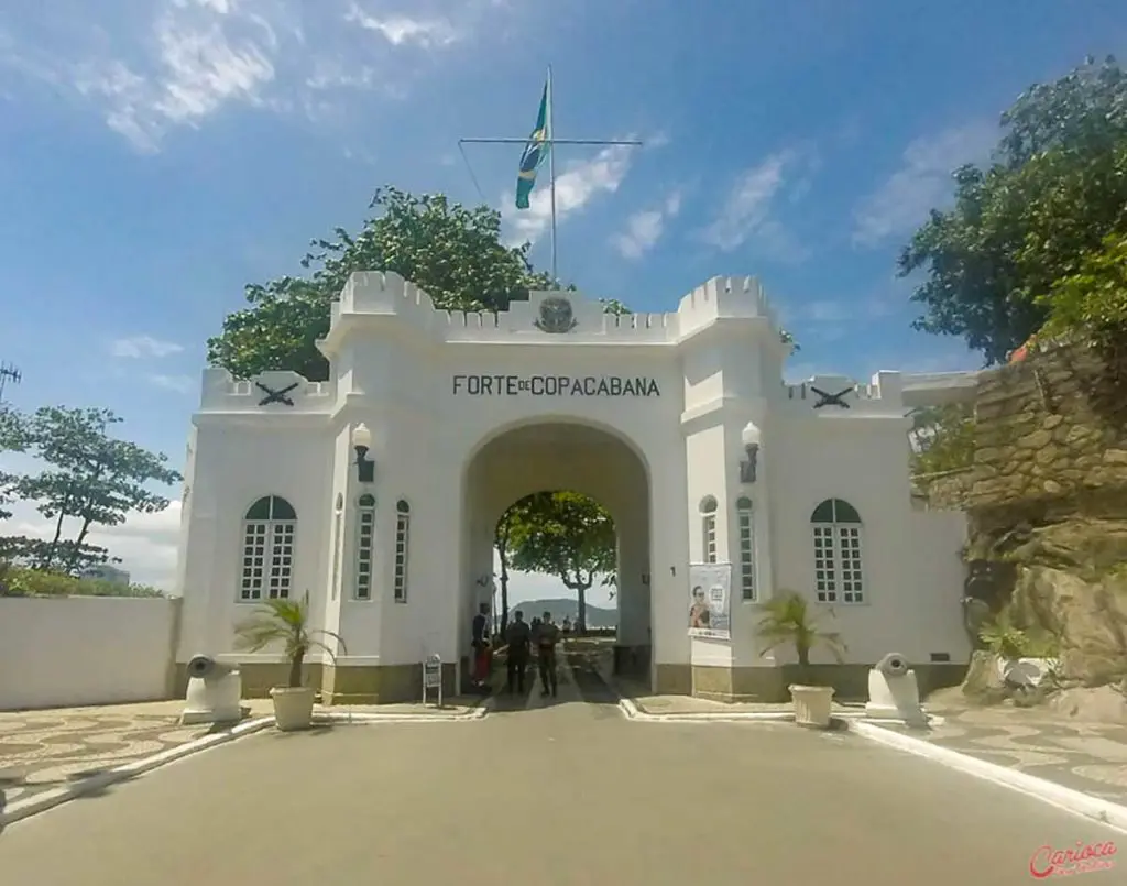 Entrada do Forte de Copacabana