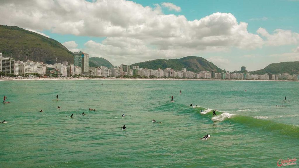 Vista do Forte de Copacabana