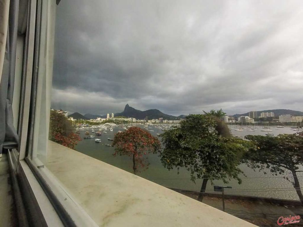 Vista do quarto do Hotelinho Urca GuestHouse