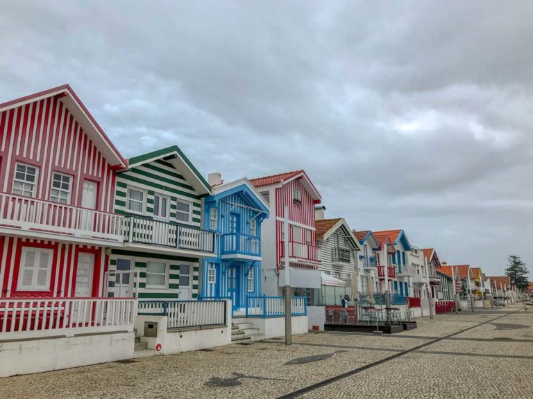 Palheiros em Costa Nova de Aveiro