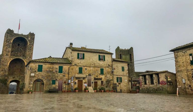 Monteriggioni, na Toscana