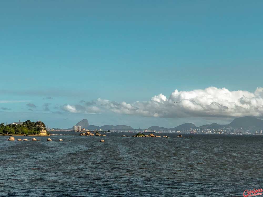 Vista de Paquetá para o Rio de Janeiro