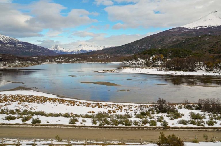 Parque Nacional Tierra del Fugo em Ushuaia na Patagonia