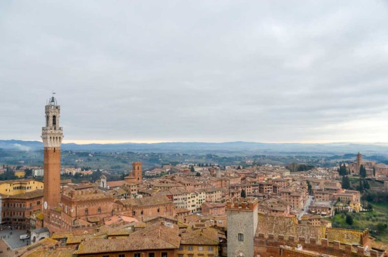 Siena na Toscana, Italia