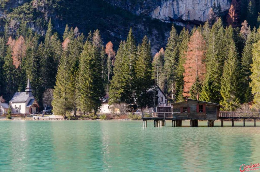 Lago di Braies Dolomitas Italia