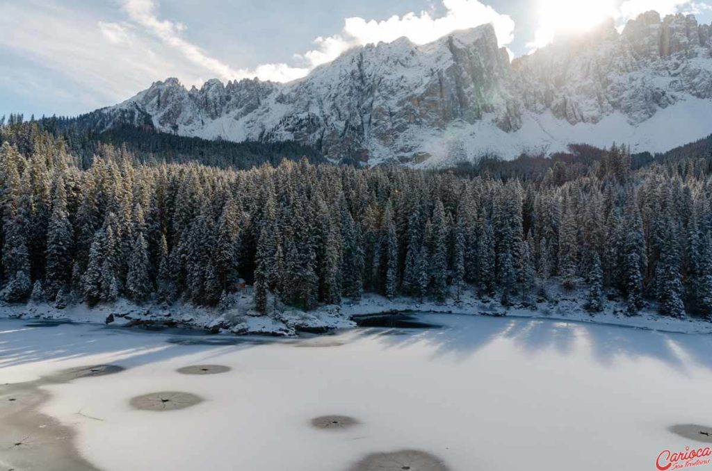 Lago di Carezza em Bolzano