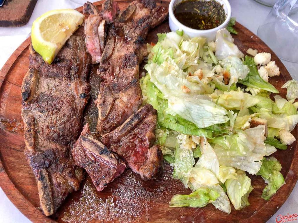 asado de tira comida típica da argentina