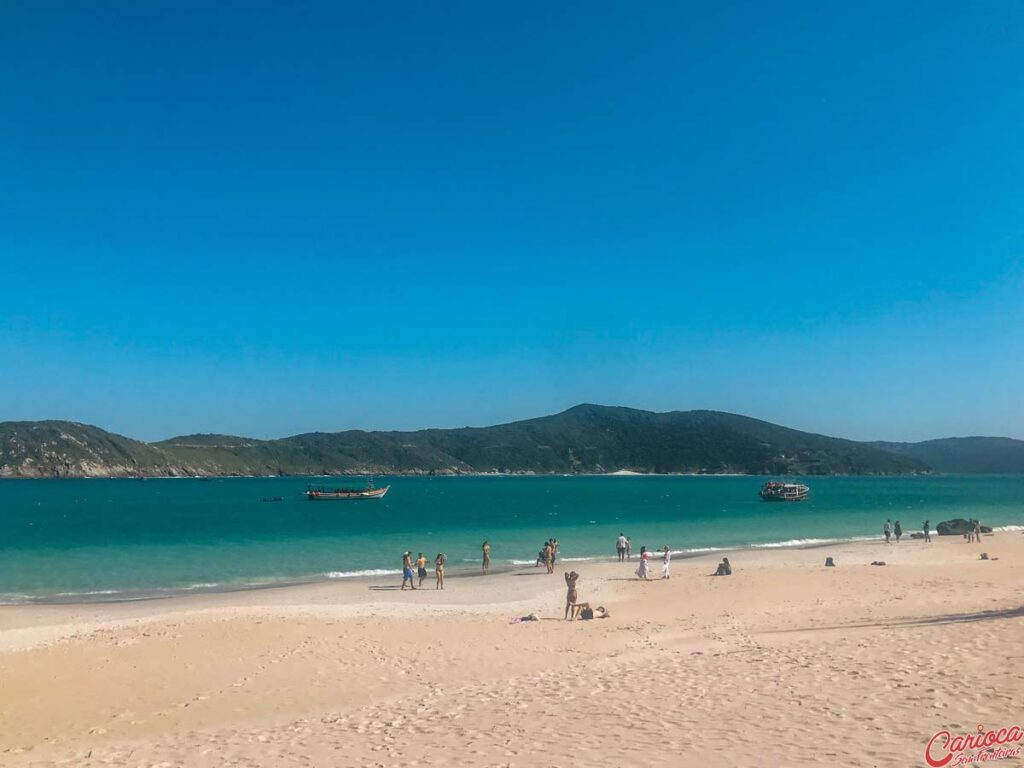 Praia em Arraial do Cabo