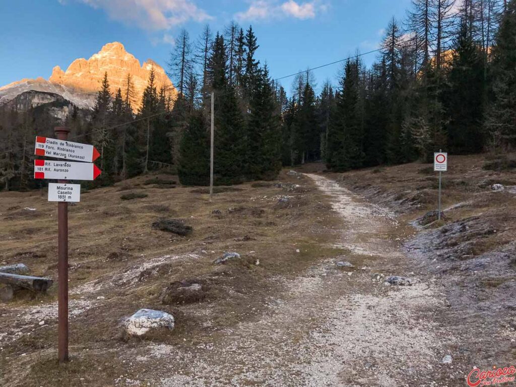 Trekking Avvicinamento 101 Tre Cime di Lavaredo