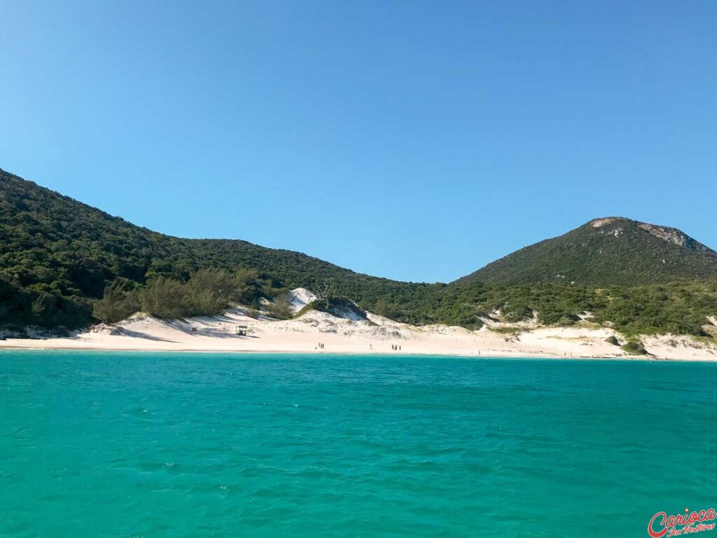 Passeio de barco em Arraial do Cabo