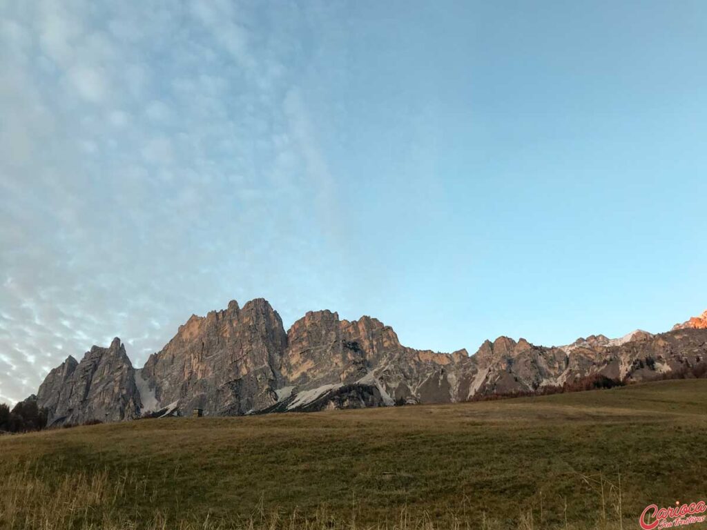 Dolomitas em Cortina d'Ampezzo