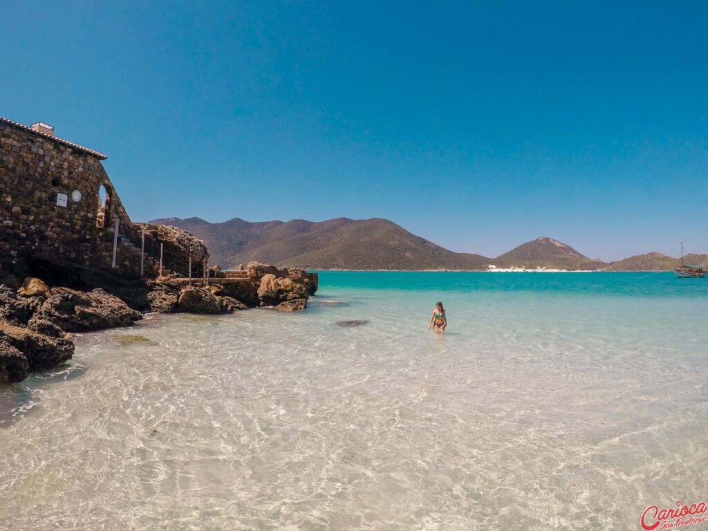 Praia em Arraial do Cabo