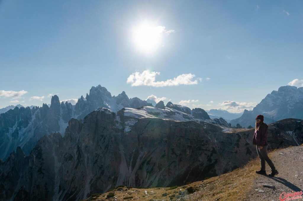 Vista perto do Rifugio Auronzo