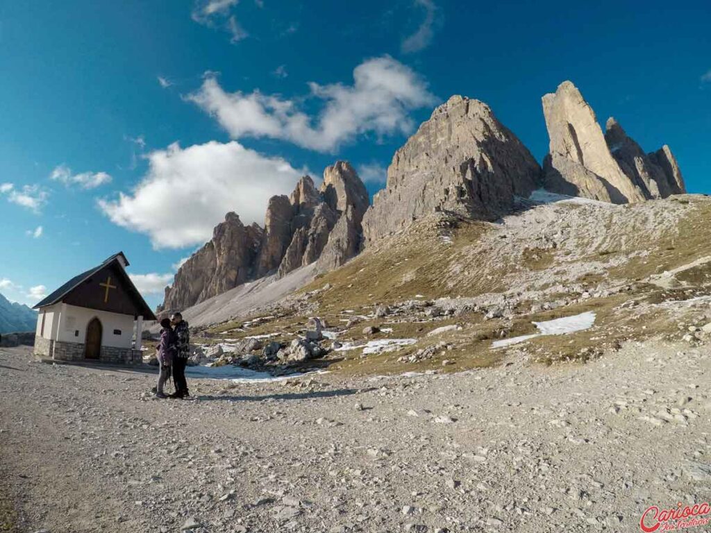 Igreja em Tre Cime di Lavaredo