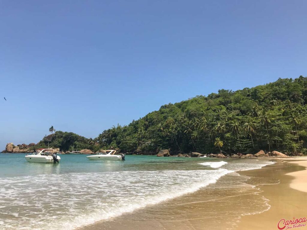 Praia em Ilha Grande