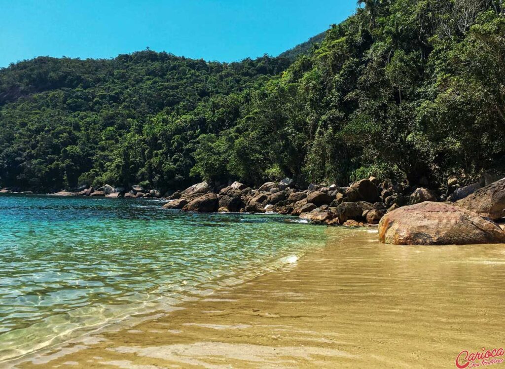 Praia dos Meros no Passeio de barco em Ilha Grande