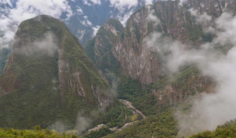 Montanhas de Machu Picchu