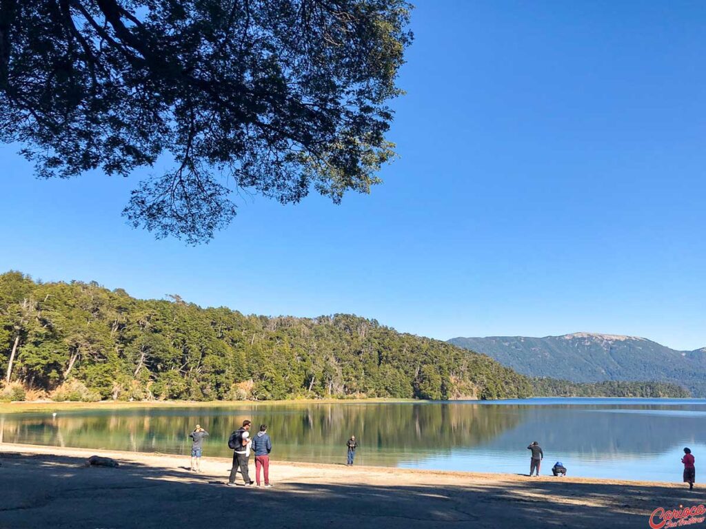 Lago Espejo na Rota dos 7 Lagos