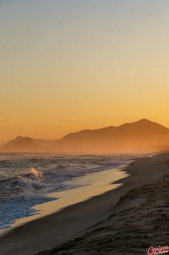 Praia da Reserva no Recreio dos Bandeirantes