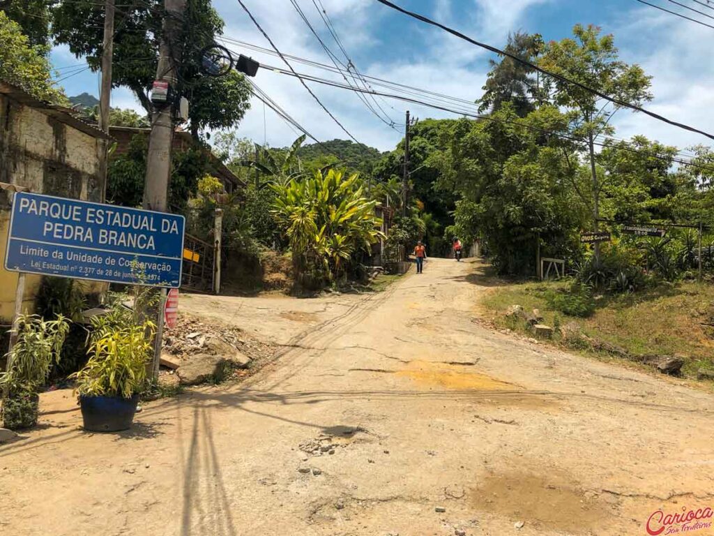 Parque Estadual da Pedra Branca em Vargem Grande