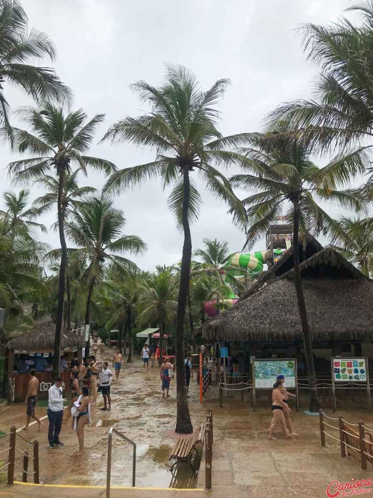 Parque aquático em Fortaleza