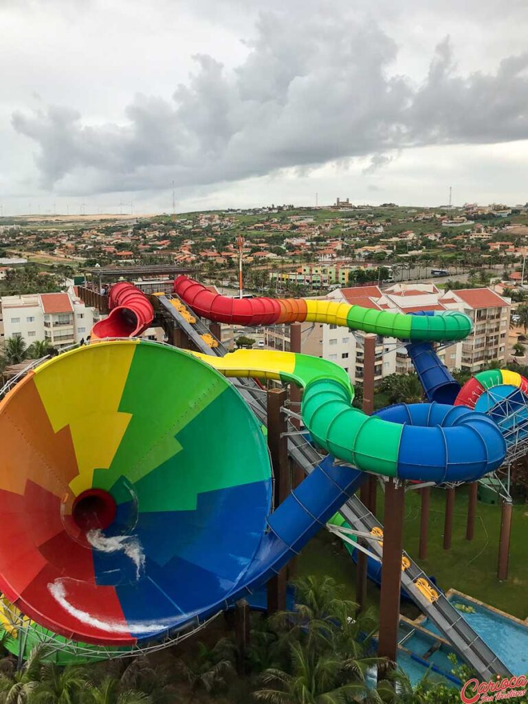 Atração no Beach Park