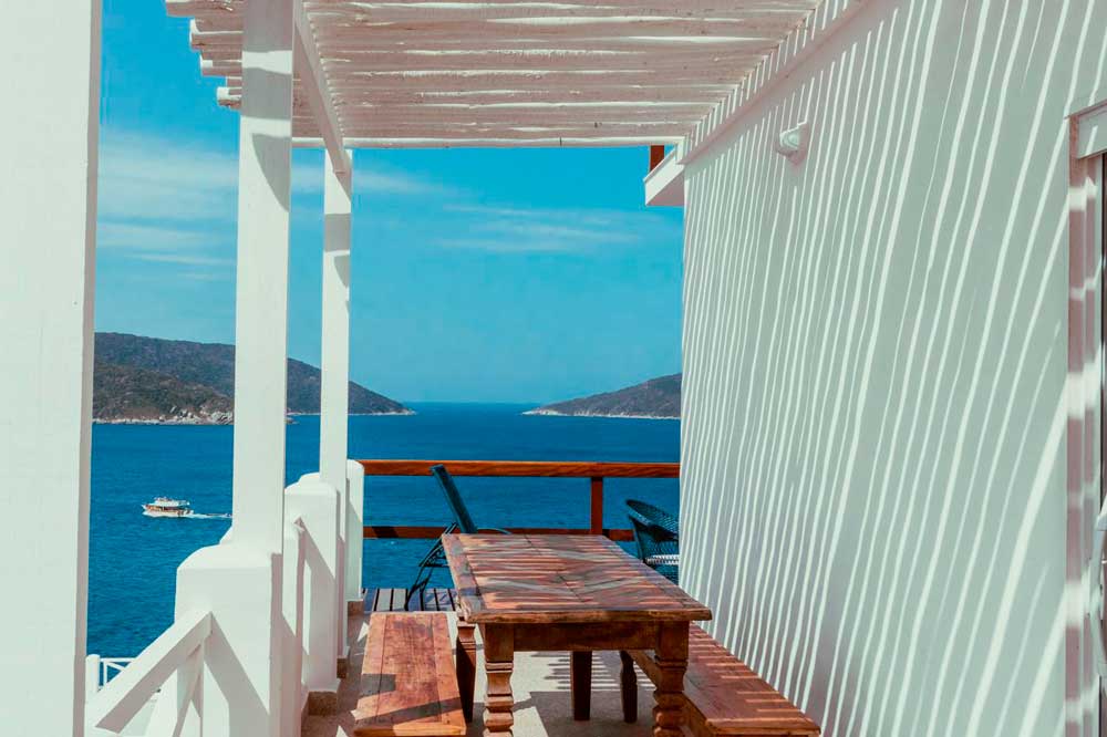 Casa Mar da Grécia onde ficar em Arraial do Cabo