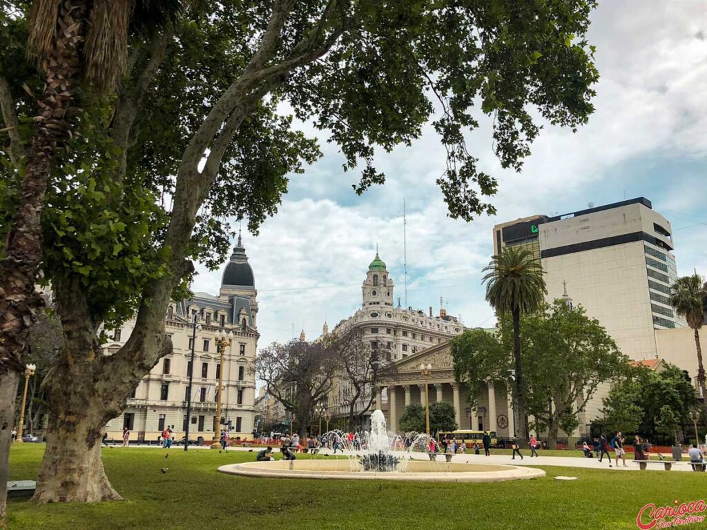 Plaza de Mayo em Buenos Aires