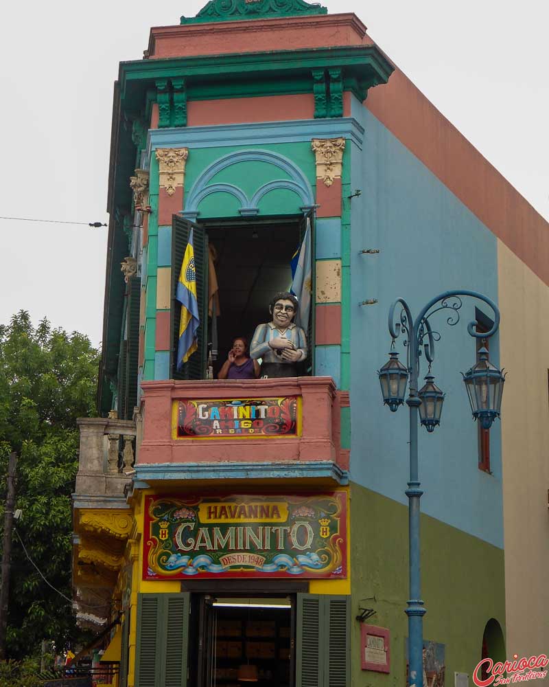 Caminito em um roteiro em Buenos Aires