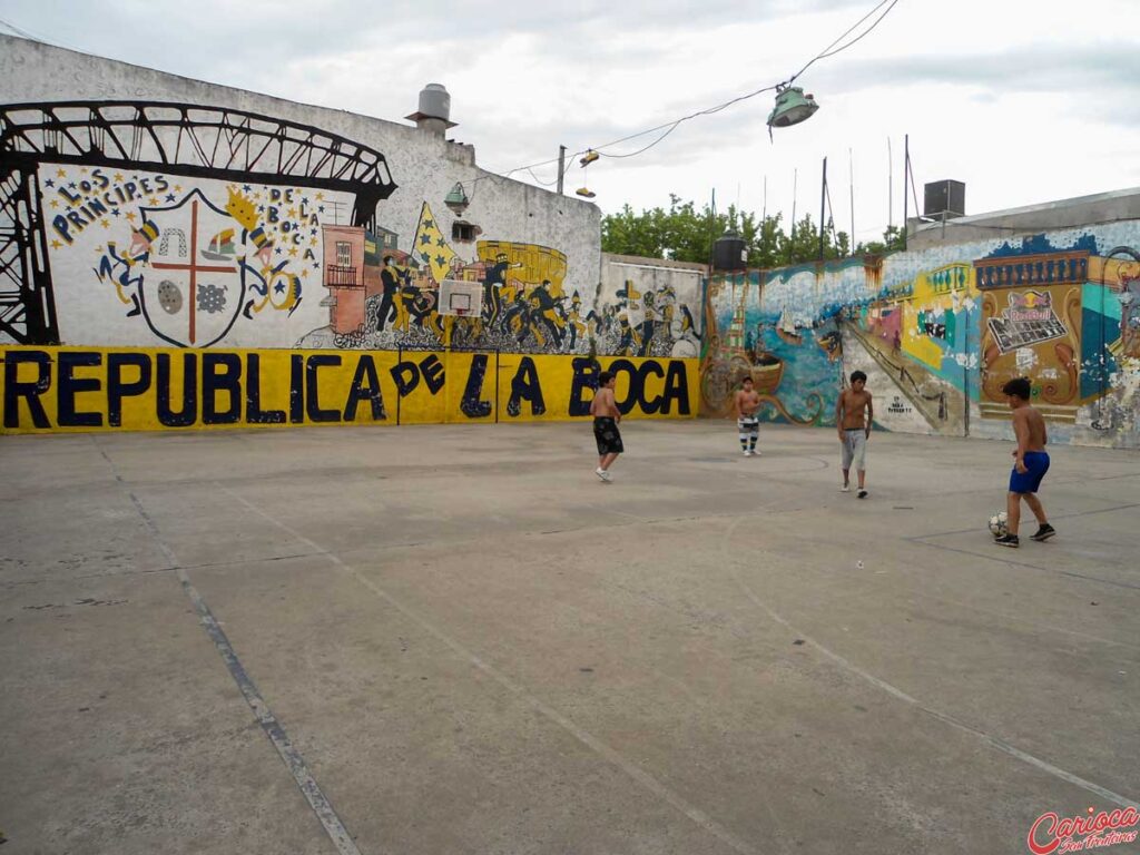 Bairro La Boca em Buenos Aires